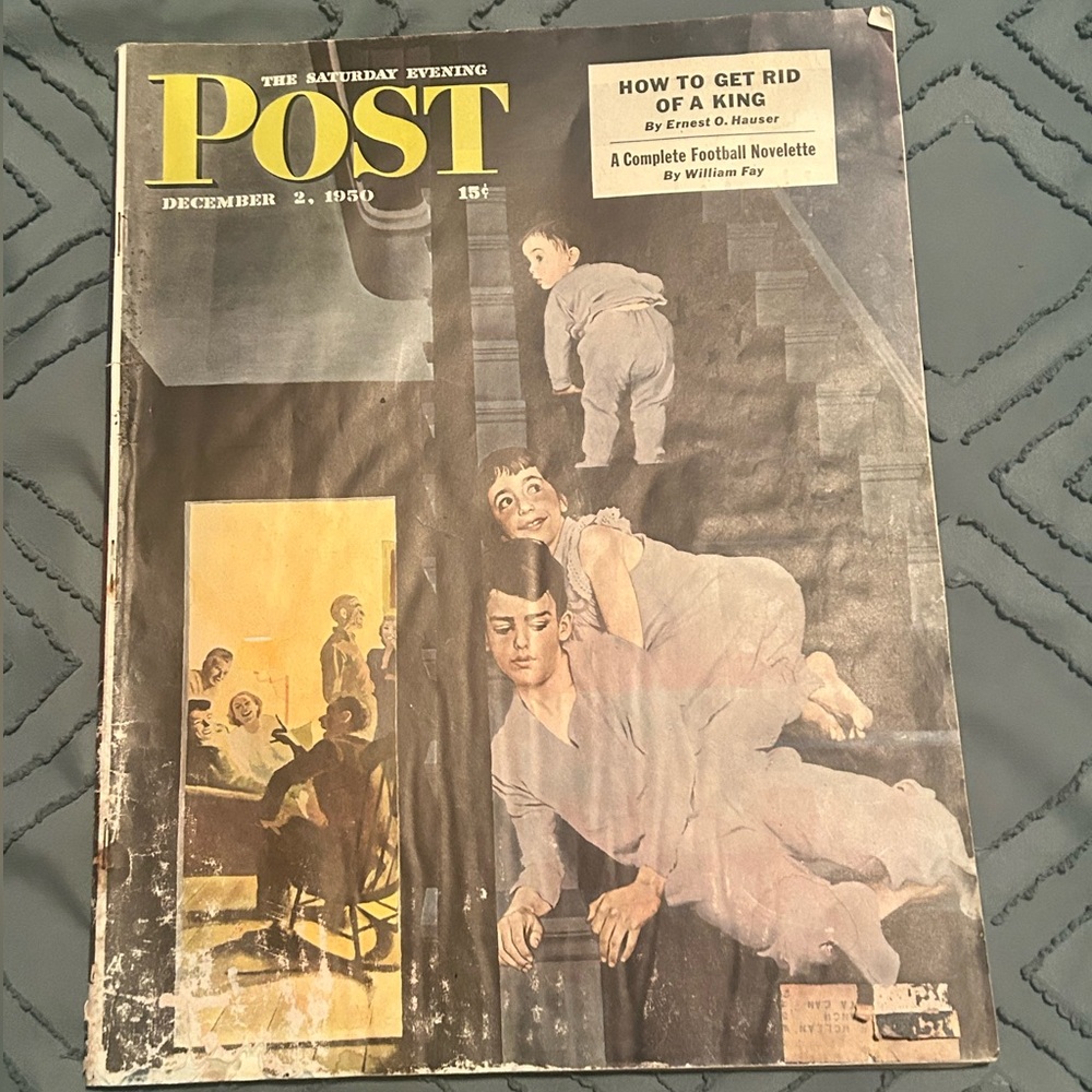 Vintage Saturday Evening Post Magazine - December 1939